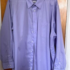 croft & barrow Lavender Button-Up Dress Shirt